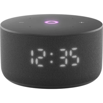 Умная колонка Яндекс.Станция Мини 3 с часами (YNDX-00027BLK)