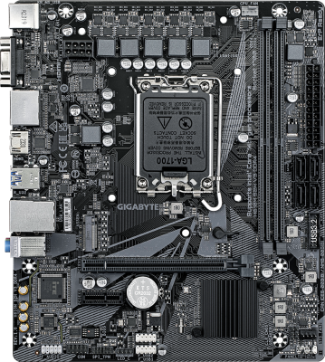 Материнская плата 1700 Gigabyte H610M S2H V3 DDR4