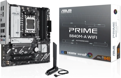Материнская плата AM5 Asus B840M-A Prime WIFI