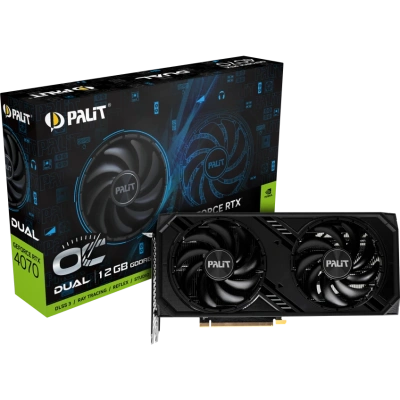 Видеокарта GeForce RTX 4070 12Gb Palit Dual OC NE64070S19K9-1048D