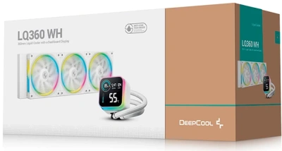 Водяное охлаждение DeepCool LQ360 WH