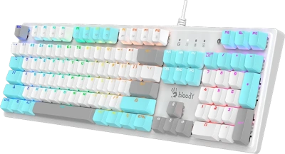 Клавиатура A4Tech Bloody S520N White