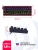 Клавиатура Redragon FIZZ RAINBOW K617-R Black