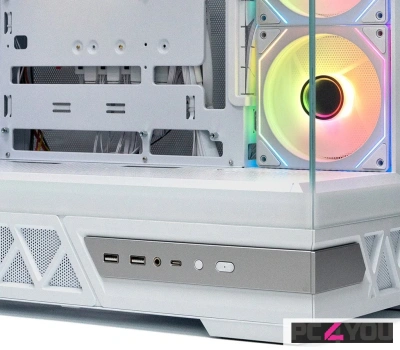 Корпус Xastra Q700 7ARGB-FS-C10-UC White Q700-7FS12A-C10-UC-WH