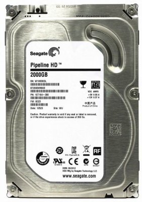 Жесткий диск 2000Gb Seagate Pipeline ST2000VM003