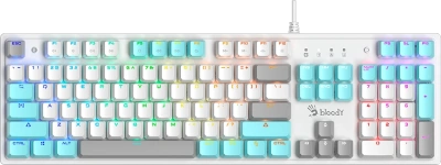 Клавиатура A4Tech Bloody S520N White