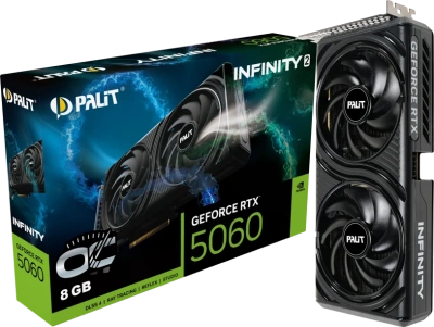 Видеокарта GeForce RTX 5060 8Gb Palit Infinity 2 OC NE75060V19P1-GB2063L
