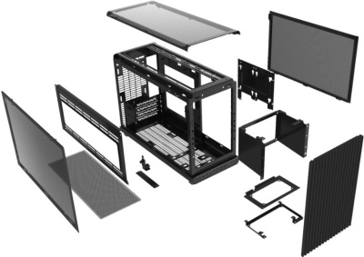 Корпус Lian Li A3-mATX TG Black