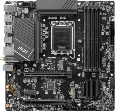 Материнская плата 1700 MSI B760M-A PRO WIFI DDR5