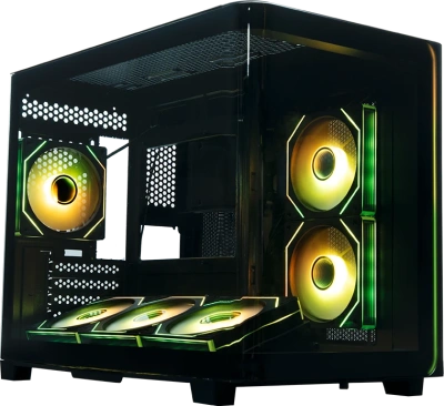 Корпус Xastra QR600M 6ARGB C10-UC Black