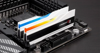 Модуль памяти DDR5 64Gb (2x32Gb Kit) G.Skill 6000 Trident Z5 RGB F5-6000J2836G32GX2-TZ5RW