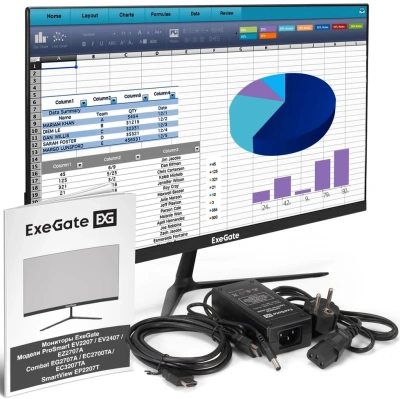 Монитор 21.5" ExeGate SmartView EP2207T EX300130RUS