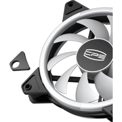 Вентилятор для корпуса с подсветкой 120mm PCCooler F3 T120 ARGB BK 3 in 1