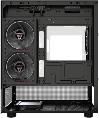 Корпус Powercase Vision Micro M2 ARGB Black (CVMBM2-A3)