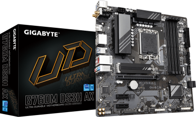 Материнская плата 1700 Gigabyte B760M DS3H AX DDR5