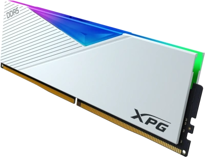 Модуль памяти DDR5 32Gb (2x16Gb Kit) AData 6400 XPG Lancer RGB White AX5U6400C3216G-DCLARWH