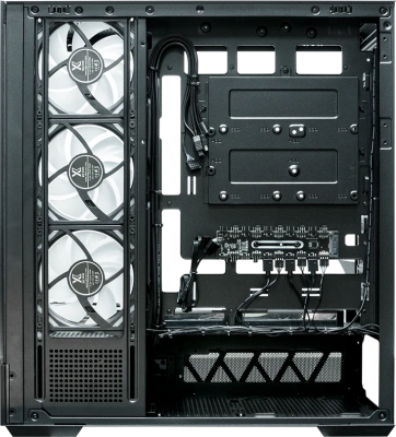 Корпус Xastra Q700 7ARGB-FS-C10-UC Black Q700-7FS12A-C10-UC