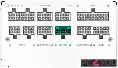 Блок питания 750W Deepcool PN750M WH (R-PN750M-FC0W-WGEU)