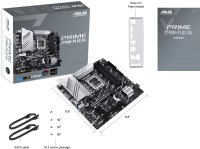 Материнская плата 1700 Asus Z790M-Plus D4 Prime