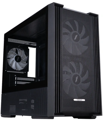 Корпус 1stPlayer AU6 ARGB Black AU6-BK-2FA7-14-2FA7R-1FA7