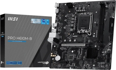 Материнская плата 1700 MSI H610M-B PRO DDR5
