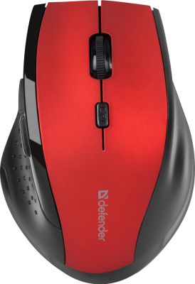 Мышь беспроводная Defender Accura MM-365 Red (52367)