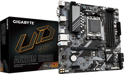 Материнская плата AM5 Gigabyte A620M DS3H