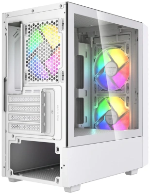 Корпус Powercase Mistral SM02 ARGB White (CMMSM02W-A3)