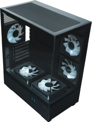 Корпус Xastra Q400M 5ARGB-C6-UC Black