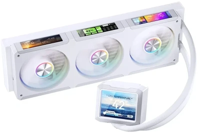 Водяное охлаждение Jonsbo TF3-360SCW ARGB White