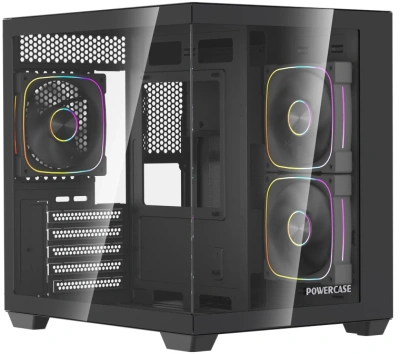 Корпус Powercase Vision Micro M5CB (CVMM5CHB-A3)