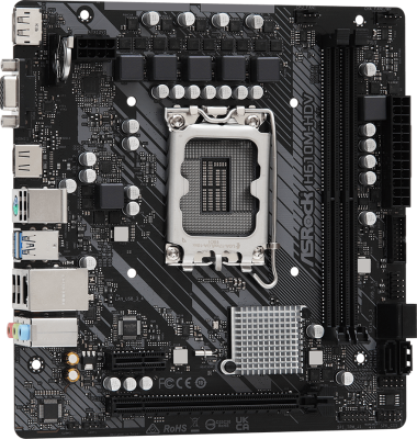 Материнская плата 1700 ASRock H610M-HDV