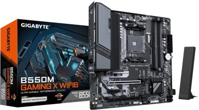 Материнская плата AM4 Gigabyte B550M Gaming X WIFI6
