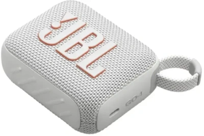 Колонка портативная JBL GO 4 White JBLGO4WHT
