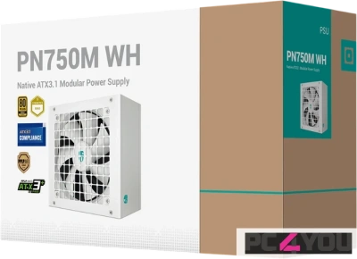 Блок питания 750W Deepcool PN750M WH (R-PN750M-FC0W-WGEU)