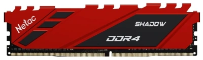 Модуль памяти DDR4 16Gb Netac 3200 Shadow NTSDD4P32SP-16R