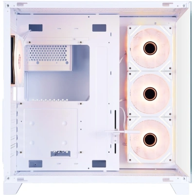 Корпус 1stPlayer Megaview MV8-TP ARGB White MV8-TP-WH-3FC7R-W-1FC7-W