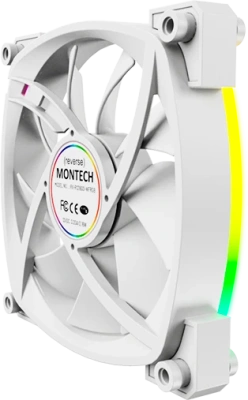Вентилятор для корпуса 120mm Montech RX120 PWM Reverse White
