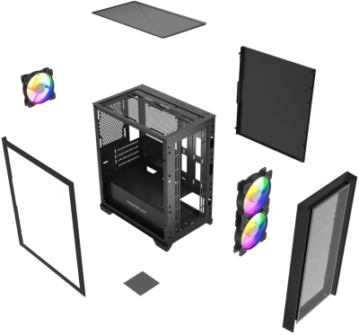 Корпус Powercase Alisio Micro Z3B ARGB V2 (CAMZB-A3-V2)