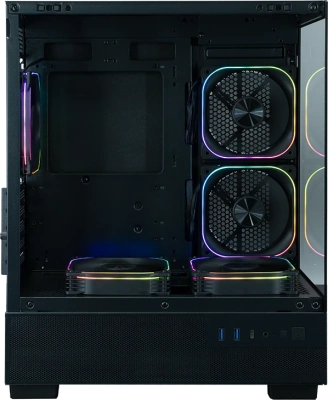 Корпус Xastra Q400M 5ARGB-FG-C6-UC Black