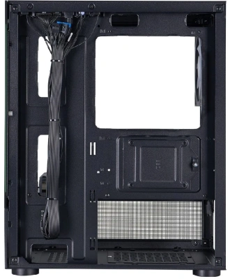 Корпус 1stPlayer MIKU Mi2-A ARGB Black Mi2-A-BK-2FC7R-1FC7