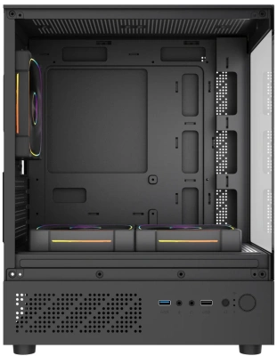 Корпус Powercase Vision Micro M1 ARGB Black (CVMM1B-A3)