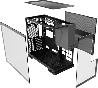 Корпус Geometric Future Model 5 Black Gray with fans 1AM5WKBK02100