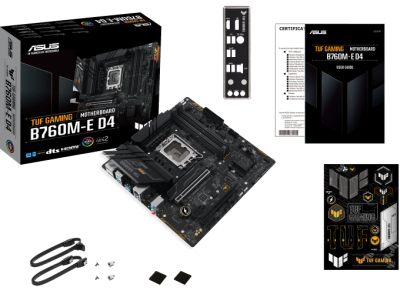 Материнская плата 1700 Asus B760M-E TUF Gaming D4