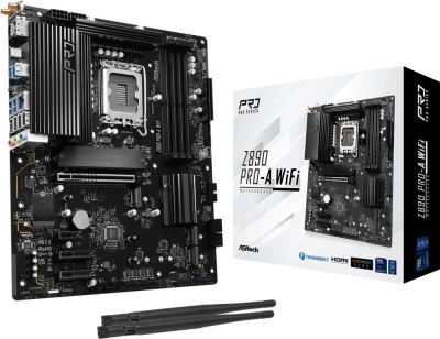 Материнская плата 1851 ASRock Z890 PRO-A WiFi