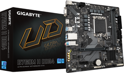 Материнская плата 1700 Gigabyte B760M H DDR4