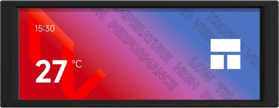 Дисплей для ПК 6.86 Thermalright Trofeo Vision LCD Black TRLCD6TVB