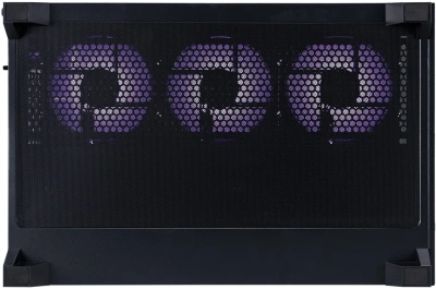 Корпус 1stPlayer Megaview MV8-TP ARGB Black MV8-TP-BK-6FC7R-1FC7-HUB2