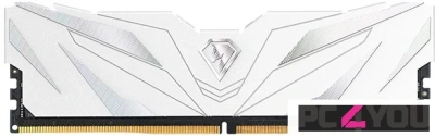 Модуль памяти DDR5 16Gb Netac 4800 Shadow II White NTSWD5P48SP-16W