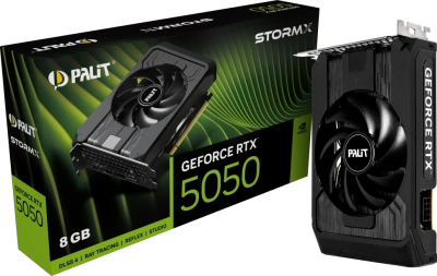 Видеокарта GeForce RTX 5050 8Gb Palit Dual NE65050S19P1-GB2070D